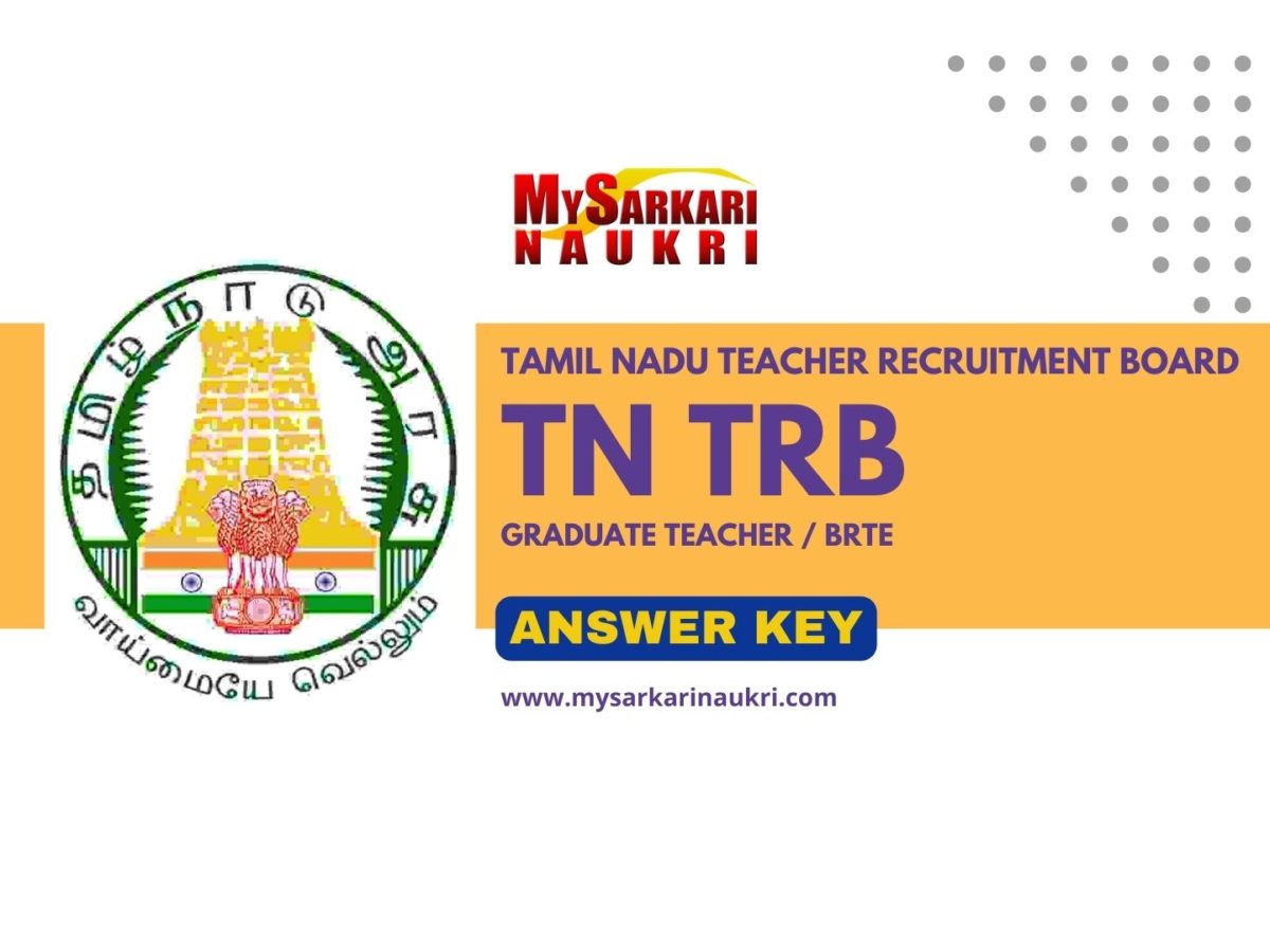 TN TRB Graduate Teacher Answer Key