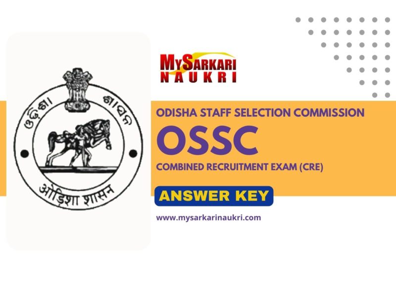 OSSC CRE Answer Key