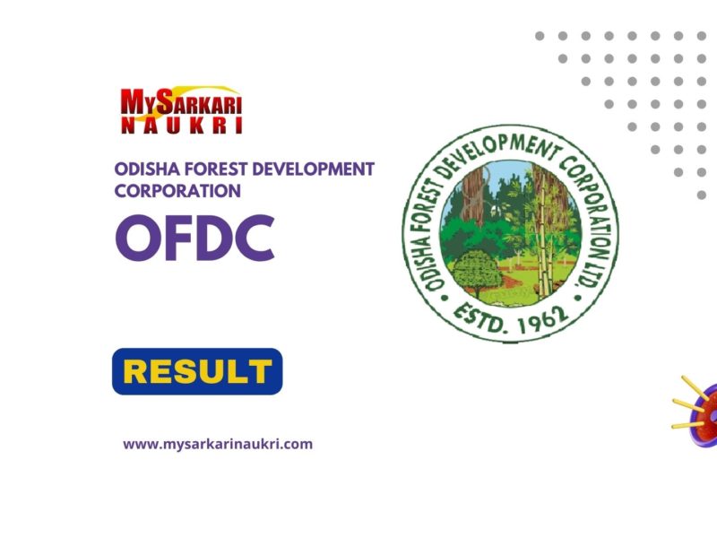 OFDC Result: Check Cut Off Marks, Merit List