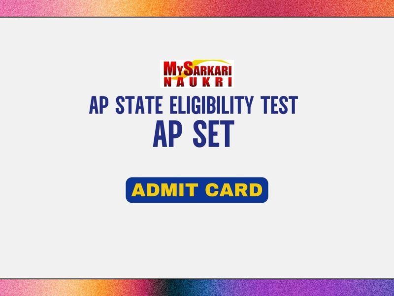 AP SET Admit Card