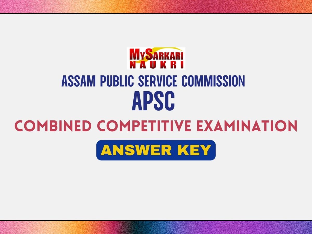 APSC CCE Prelims Answer Key