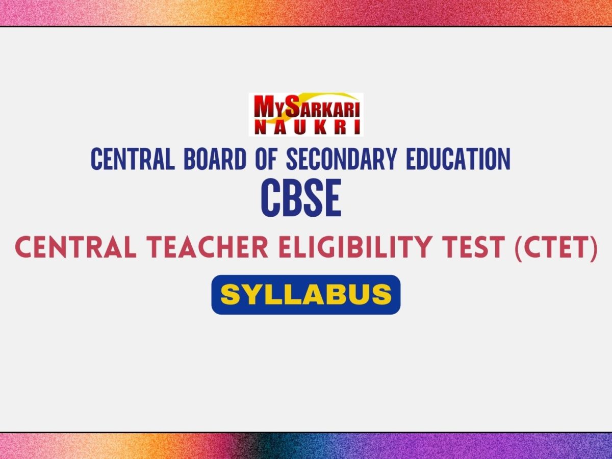 CTET Syllabus