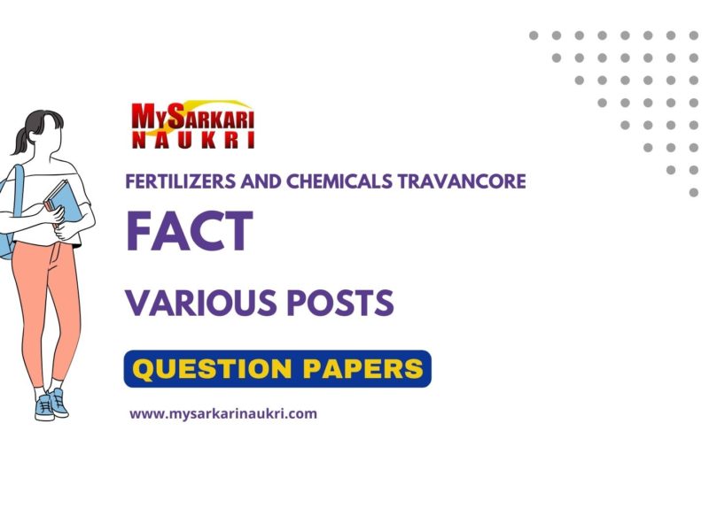 FACT Technician and Other Previous Papers