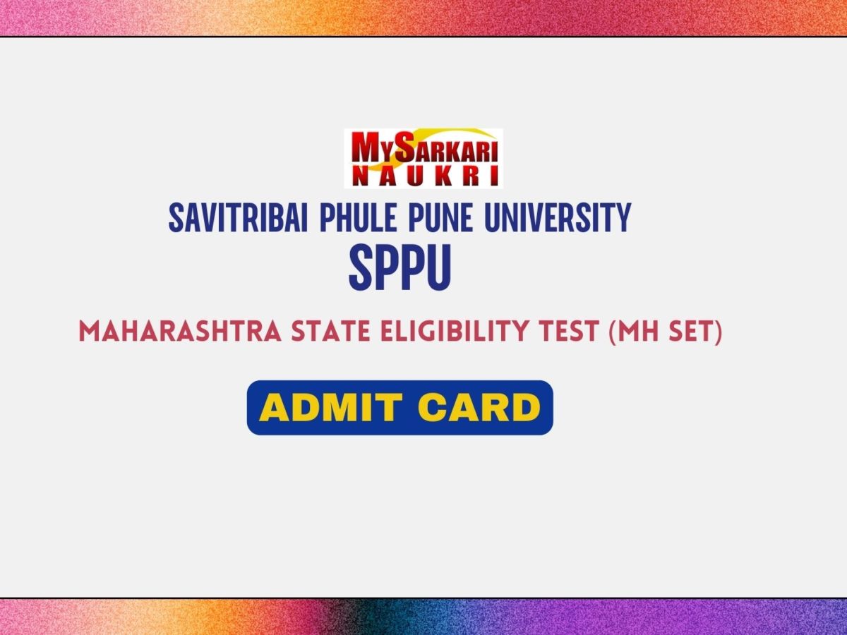 MH SET Admit Card