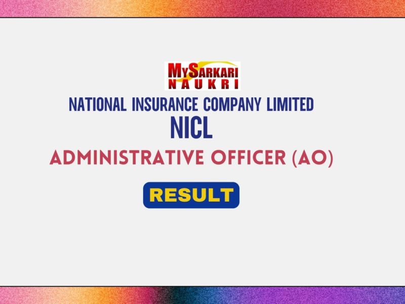 NICL AO Result