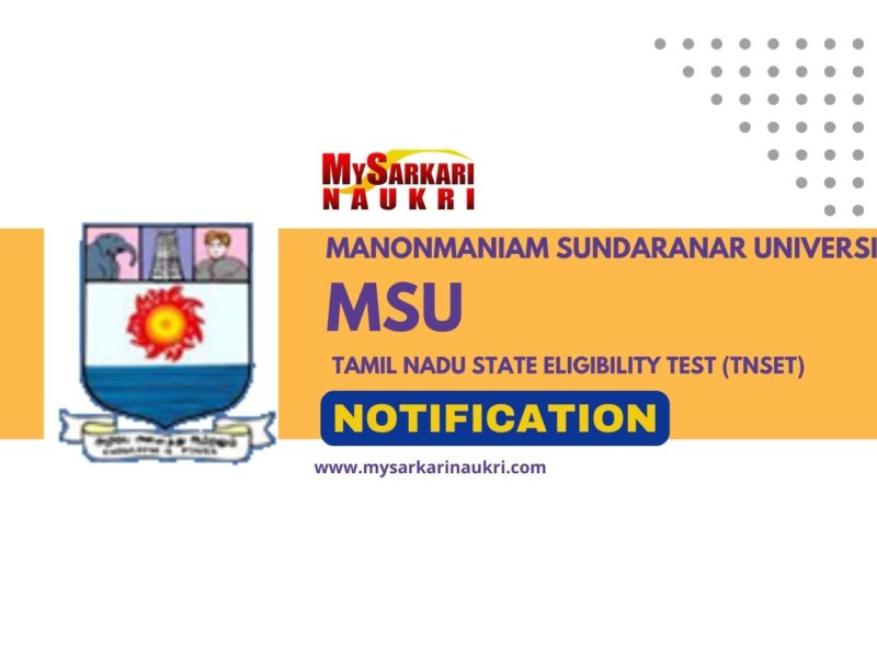 Tamil Nadu State Eligibility Test (TNSET)