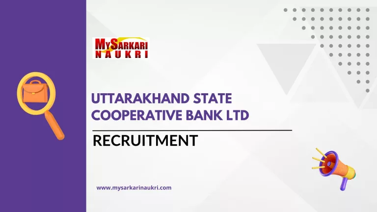 Uttarakhand State Cooperative Bank Ltd