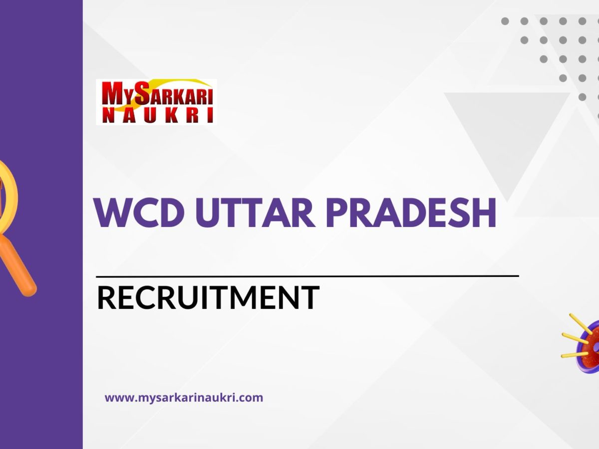 WCD Uttar Pradesh