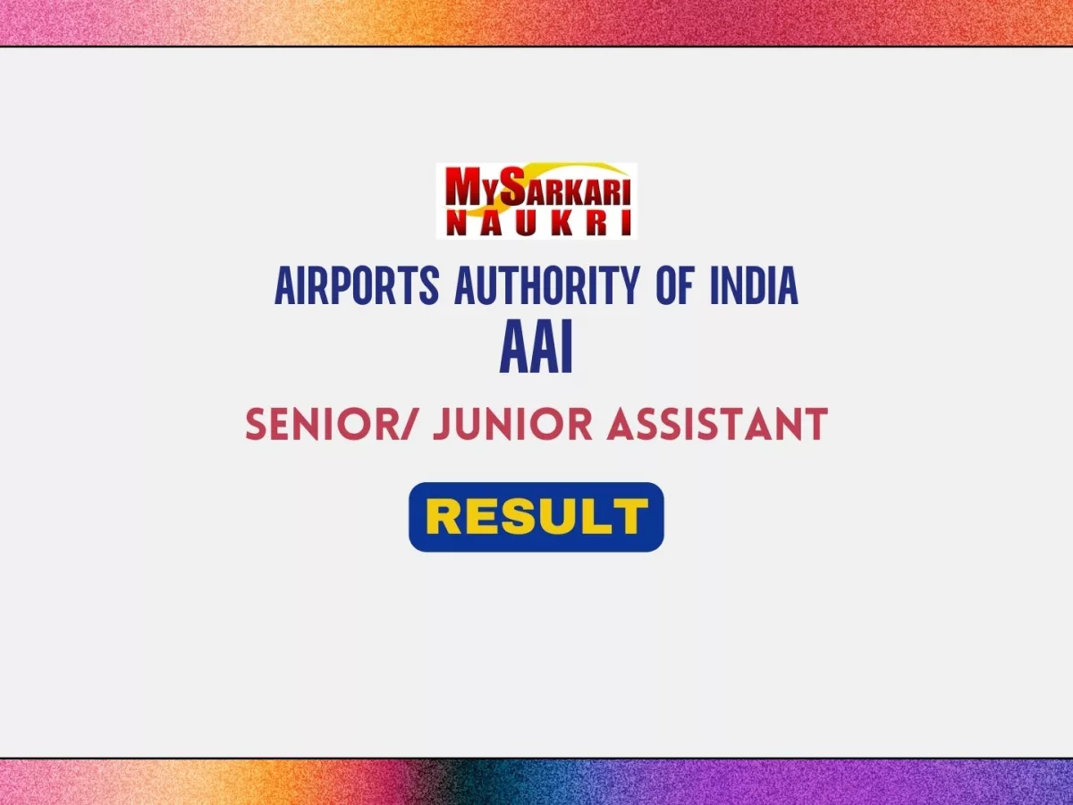AAI JA Result
