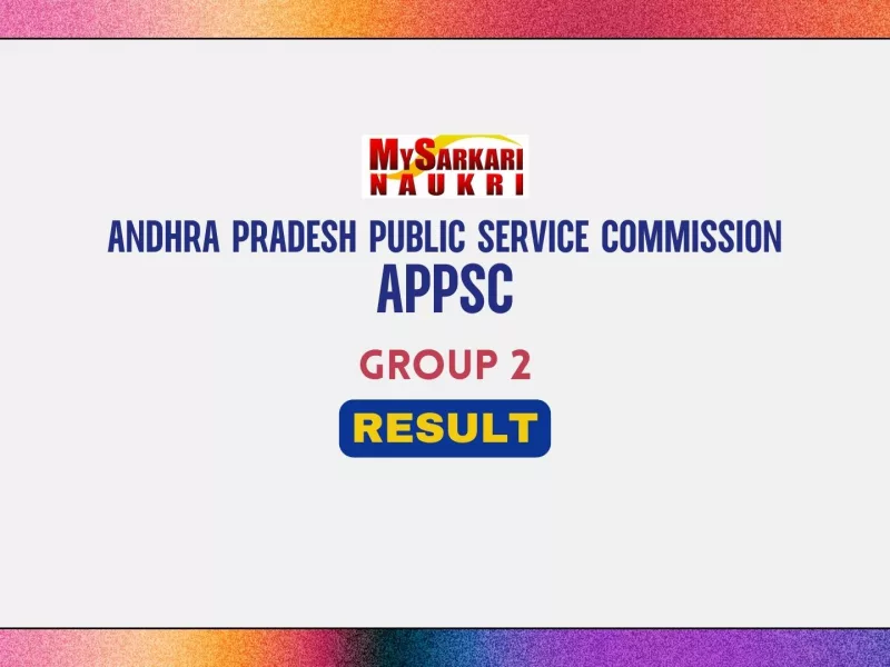 APPSC Group 2 Result 2024 (Out) | Cut Off Marks, Merit List