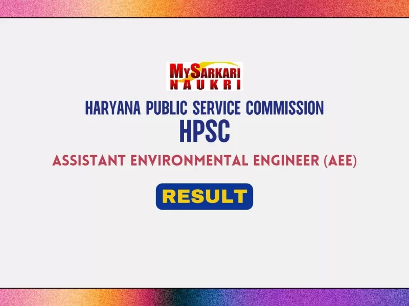HPSC AEE Result