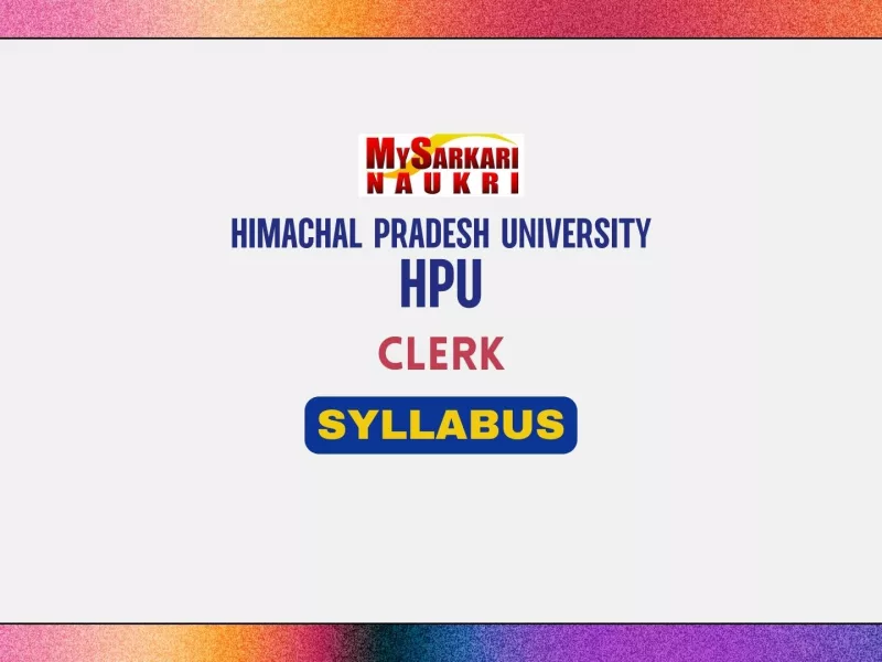 HPU Clerk Syllabus
