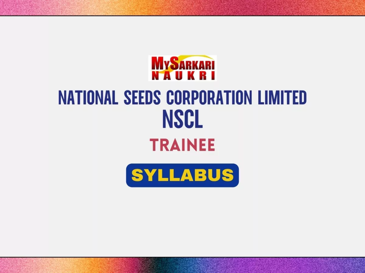 NSCL Trainee Syllabus