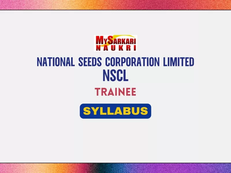 NSCL Trainee Syllabus
