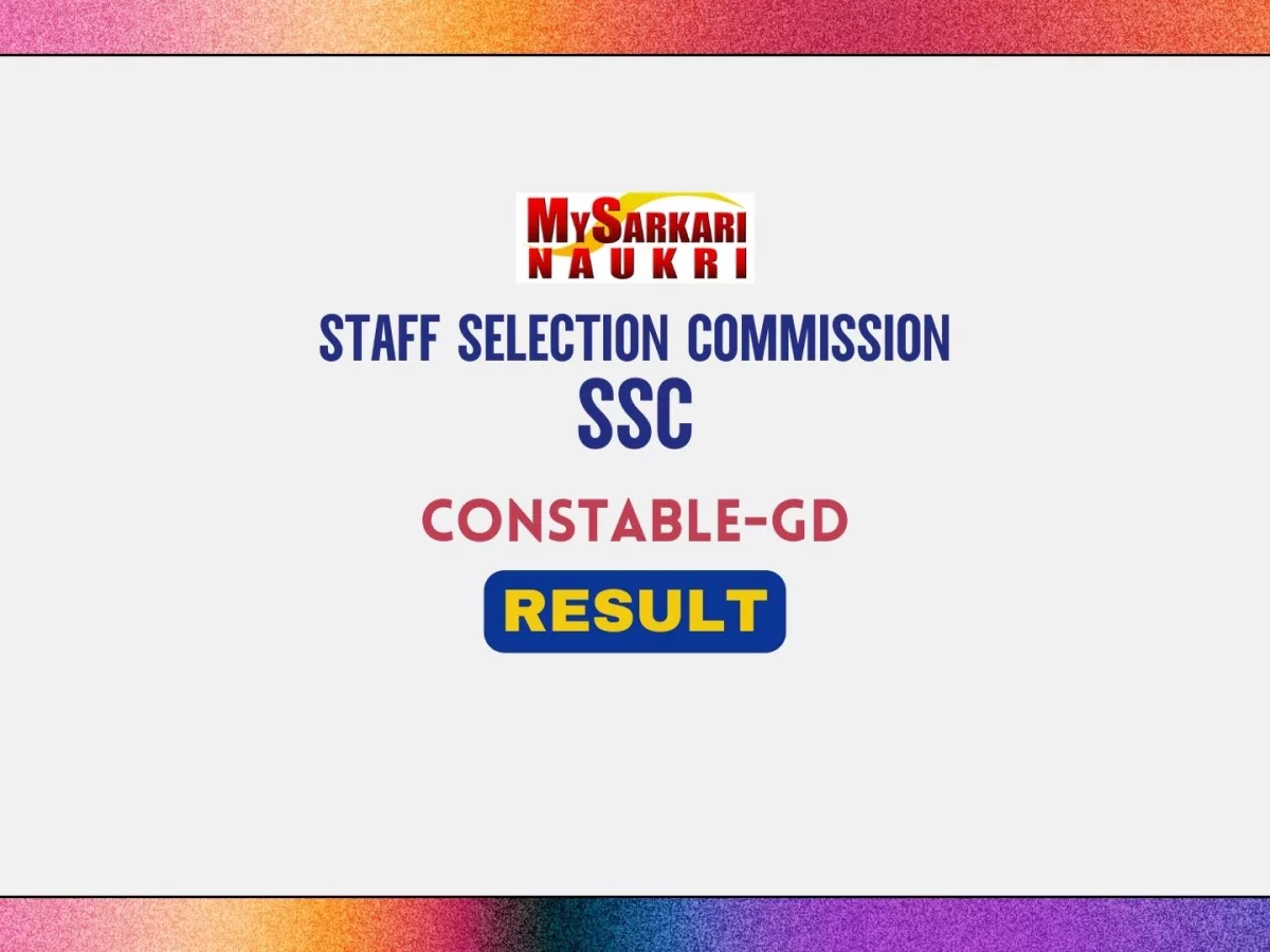 SSC GD Constable Result