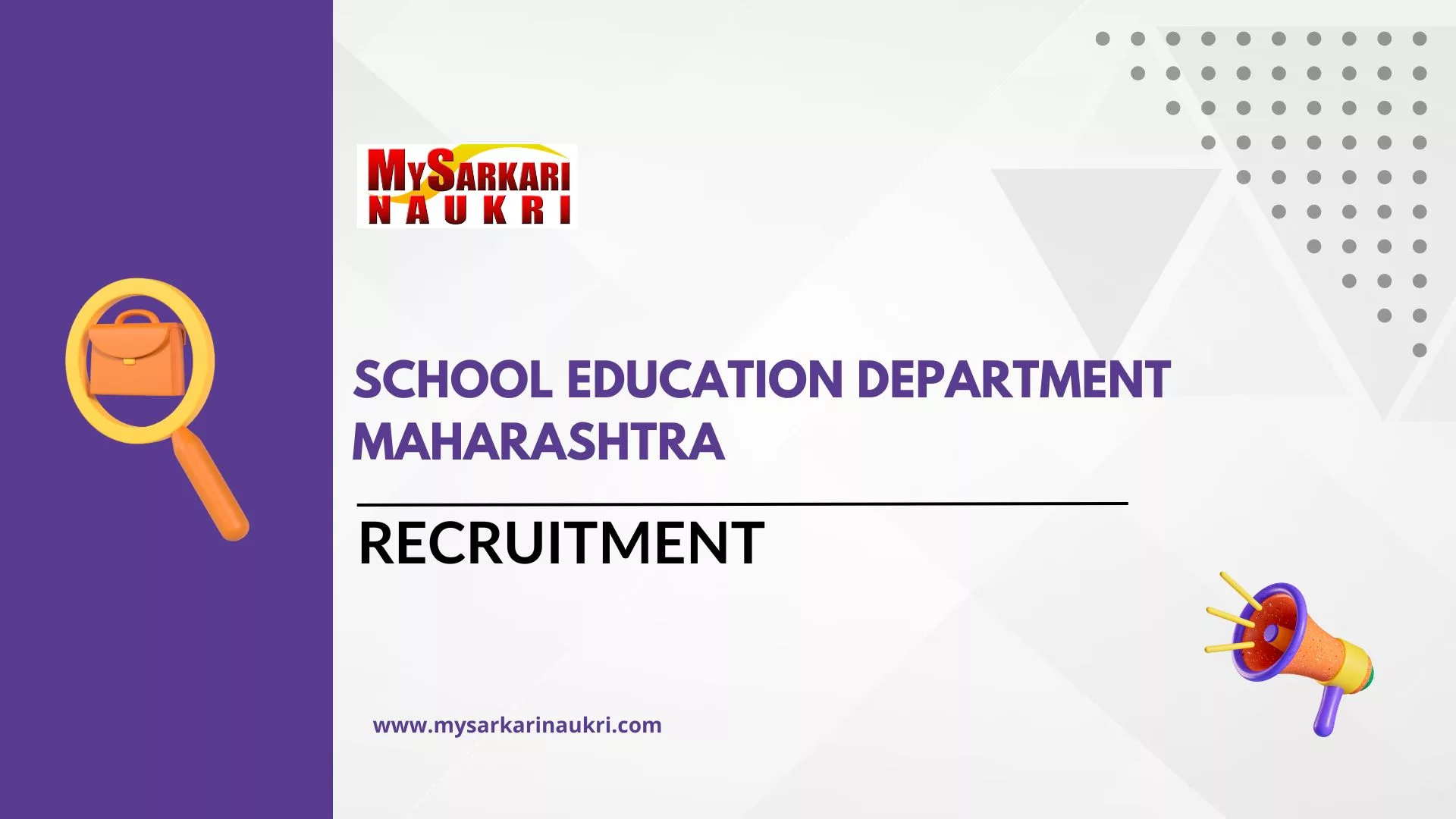 School Education Department Maharashtra
