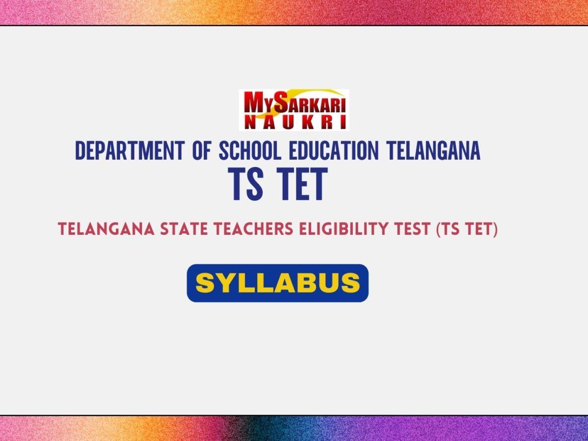 TS TET Syllabus