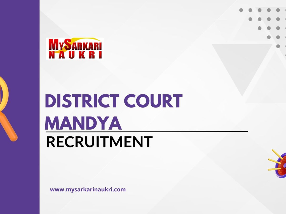 District Court Mandya