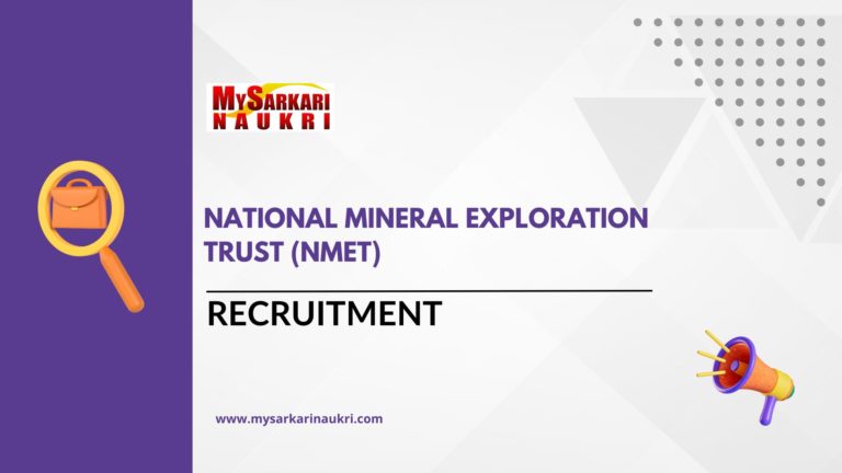 National Mineral Exploration Trust (NMET)
