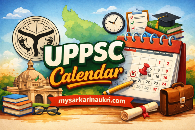 UPPSC Calendar 2026: Download Exam Schedule PDF @uppsc.up.nic.in