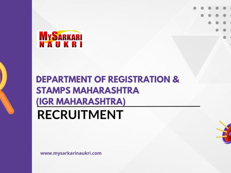 Department of Registration & Stamps Maharashtra (IGR Maharashtra)