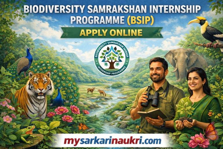 Biodiversity Samrakshan Internship Programme (BSIP) | Apply Online