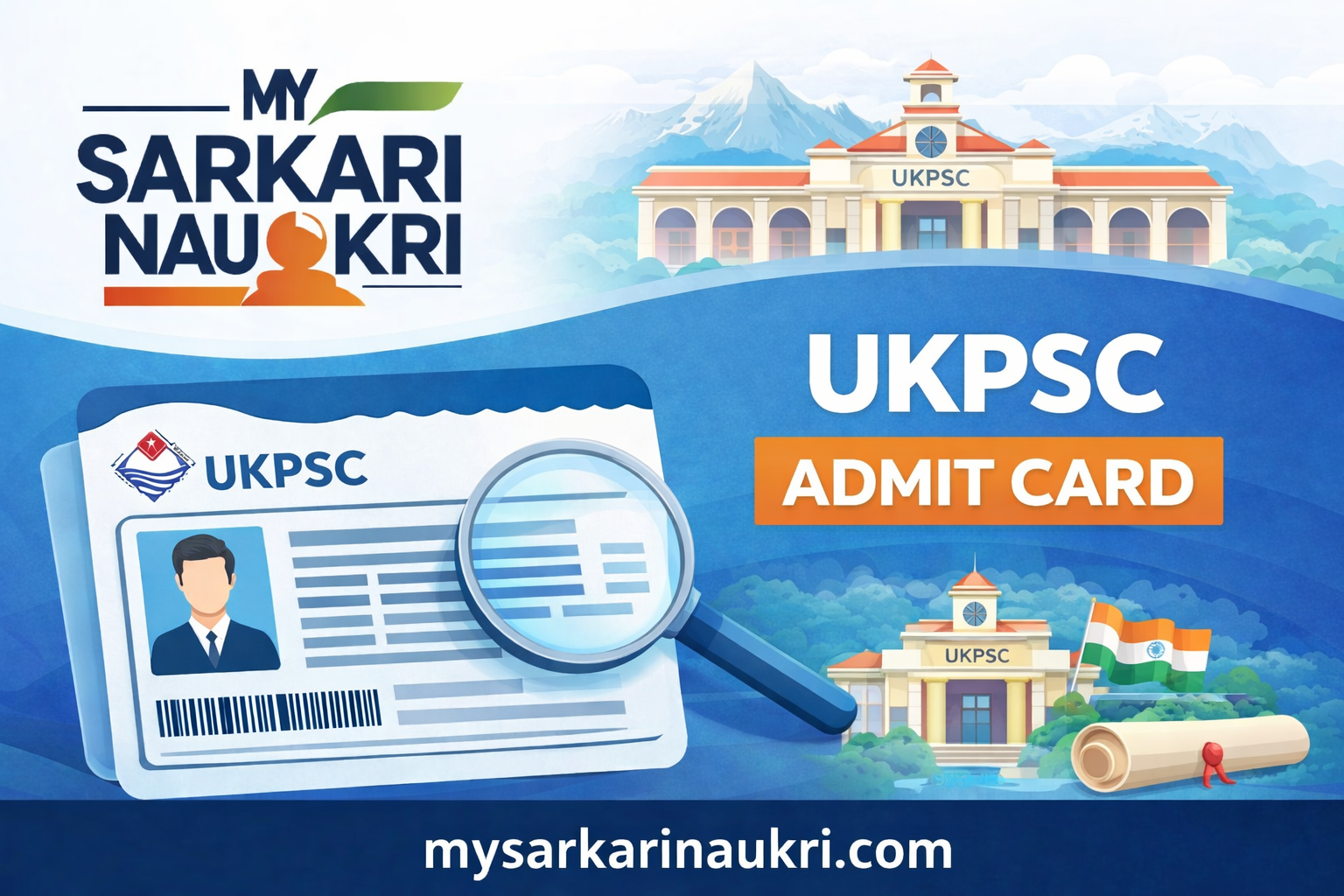 UKPSC Admit Card