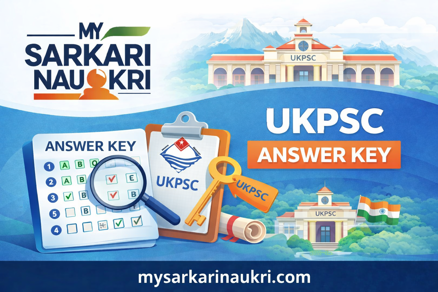 UKPSC Answer Key