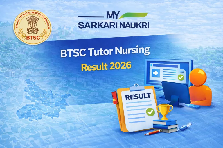 BTSC Tutor Nursing Result 2026