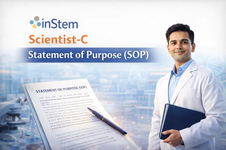 Crafting a Winning Statement of Purpose (SOP) for inStem Scientist-C