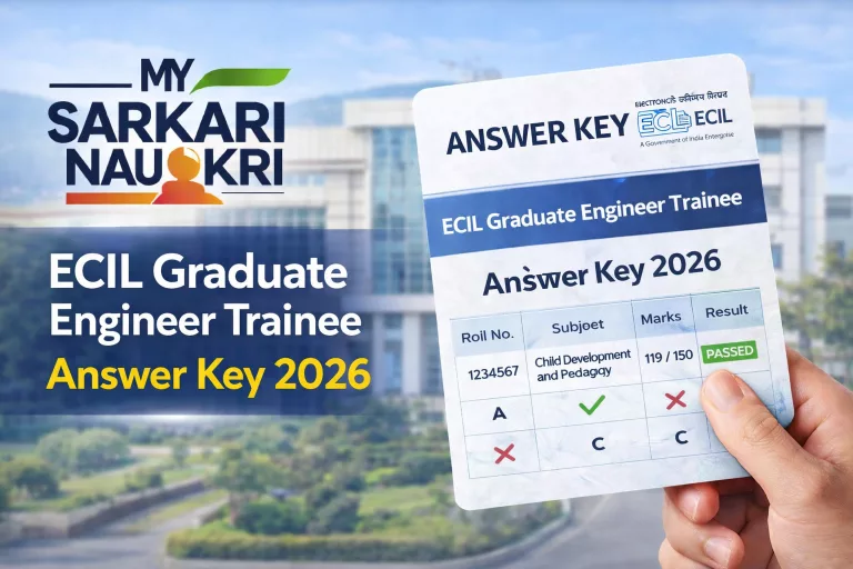 ECIL Graduate Engineer Trainee Answer Key 2026