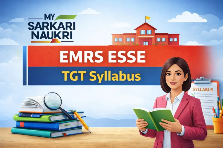 EMRS ESSE TGT Syllabus