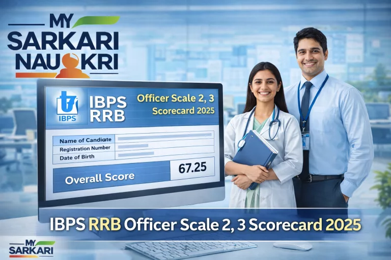 IBPS RRB Officer Scale 2, 3 Scorecard 2026