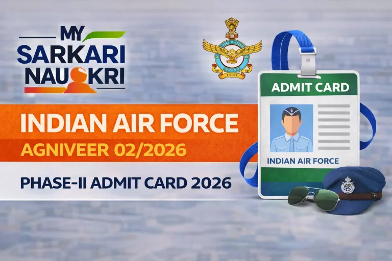Indian Air Force Agniveer 02/2026 Phase-II Admit Card 2026