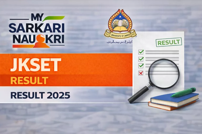 JKSET Result 2025