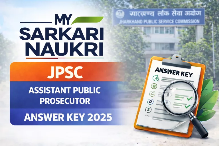 JPSC Assistant Public Prosecutor Answer Key 2025