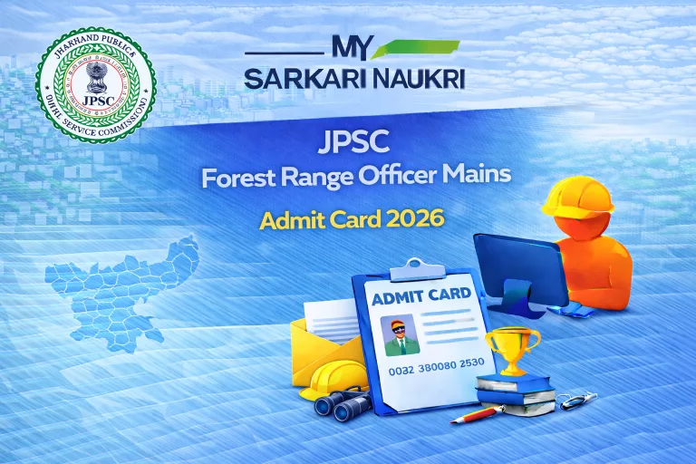 JPSC Forest Range Officer Mains Admit Card 2026