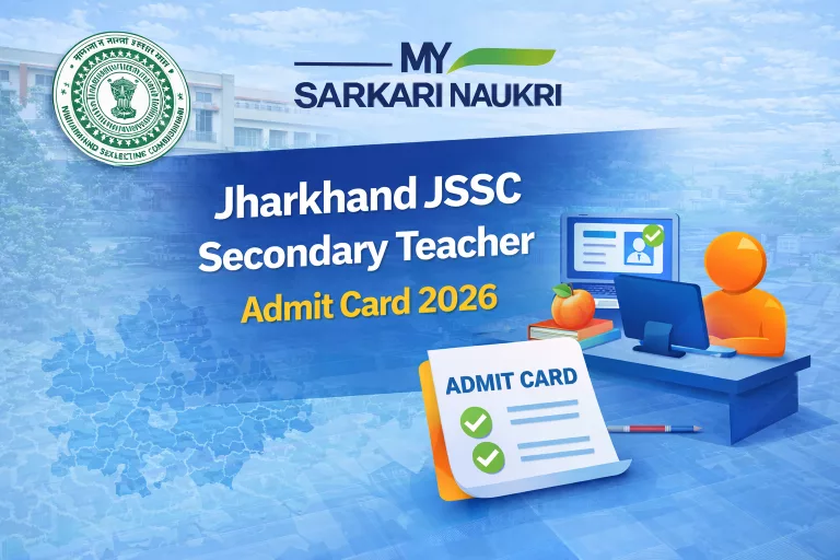 Jharkhand JSSC Secondary Teacher Admit Card 2026