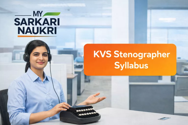 KVS Stenographer Syllabus