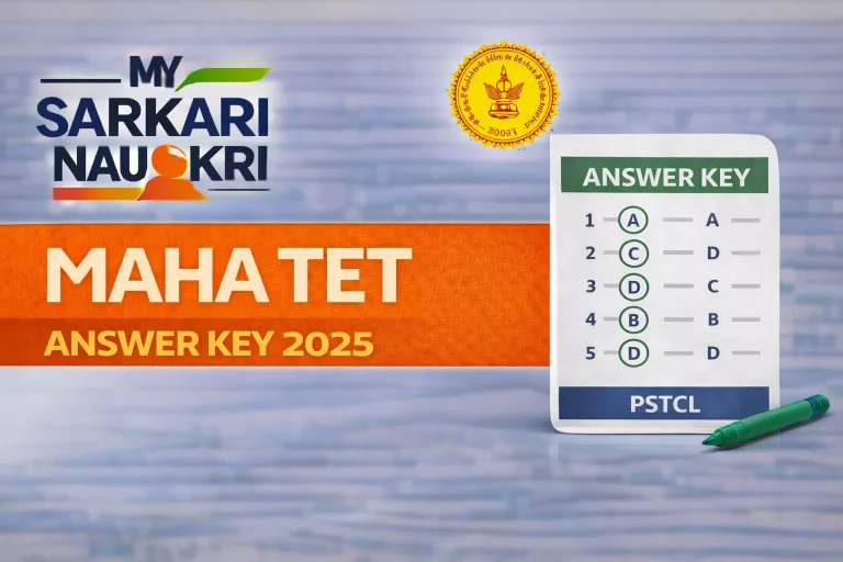 MAHA TET Answer Key 2025: Paper 1 & 2 Response Sheet PDF, Objection Dates & Score Calculation at mahatet.in 2026 Answer Key