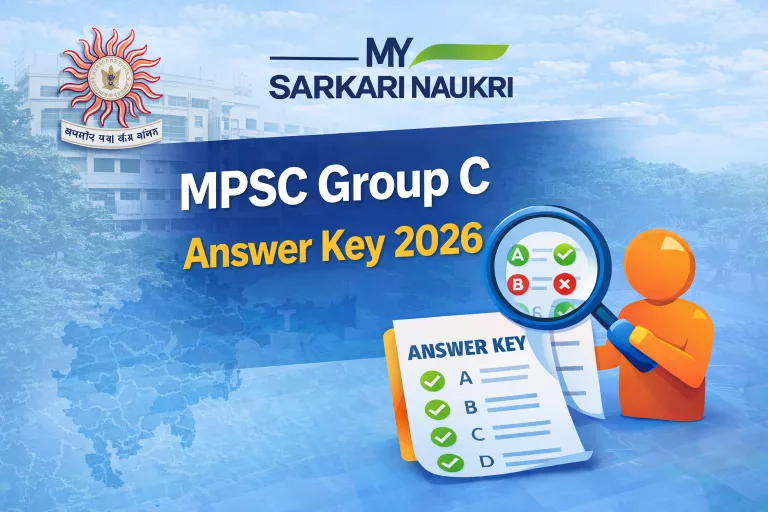 MPSC Group C Answer Key 2026