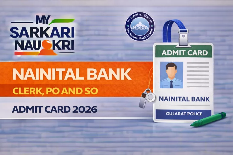 Nainital Bank Clerk, PO and SO Admit Card 2026