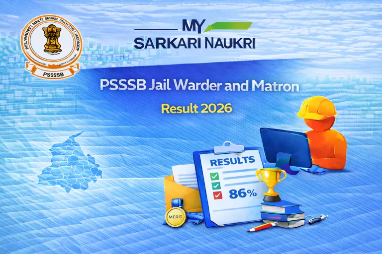PSSSB Jail Warder and Matron Result 2026