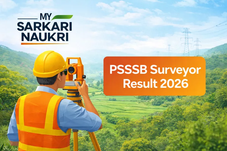 PSSSB Surveyor Result 2026