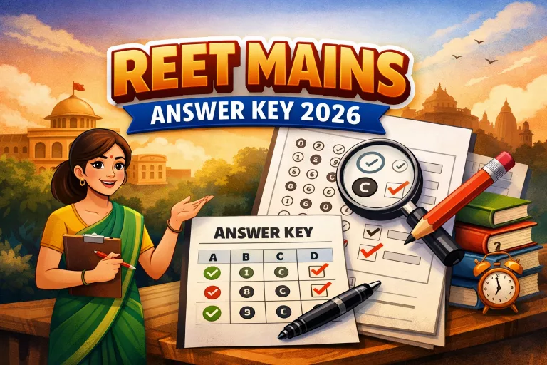 REET Mains Answer Key 2026