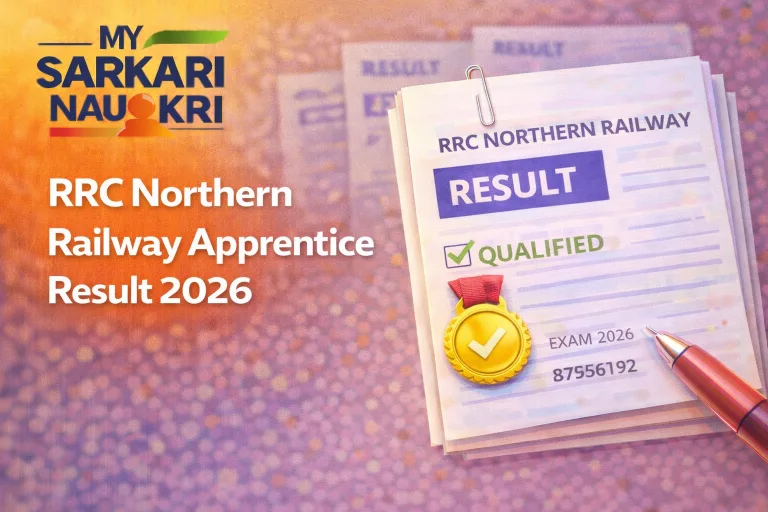RRC Northern Railway Apprentice Result 2026