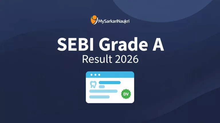 SEBI Grade A Result 2026