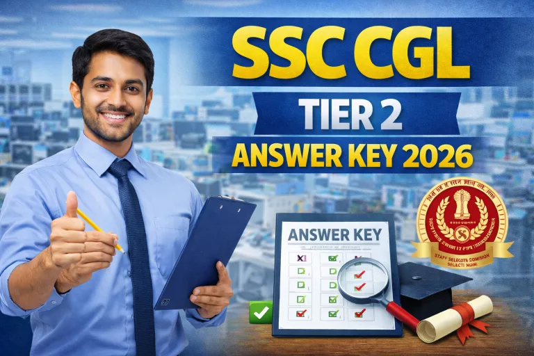 SSC CGL Tier 2 Answer Key 2026