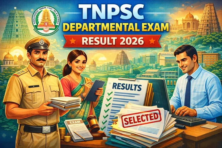 TNPSC Departmental Exam Result 2026