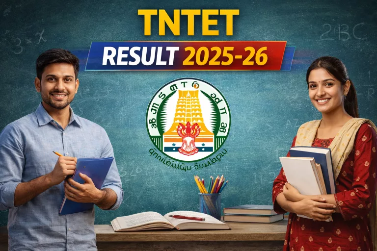TNTET Result 2025-26 OUT